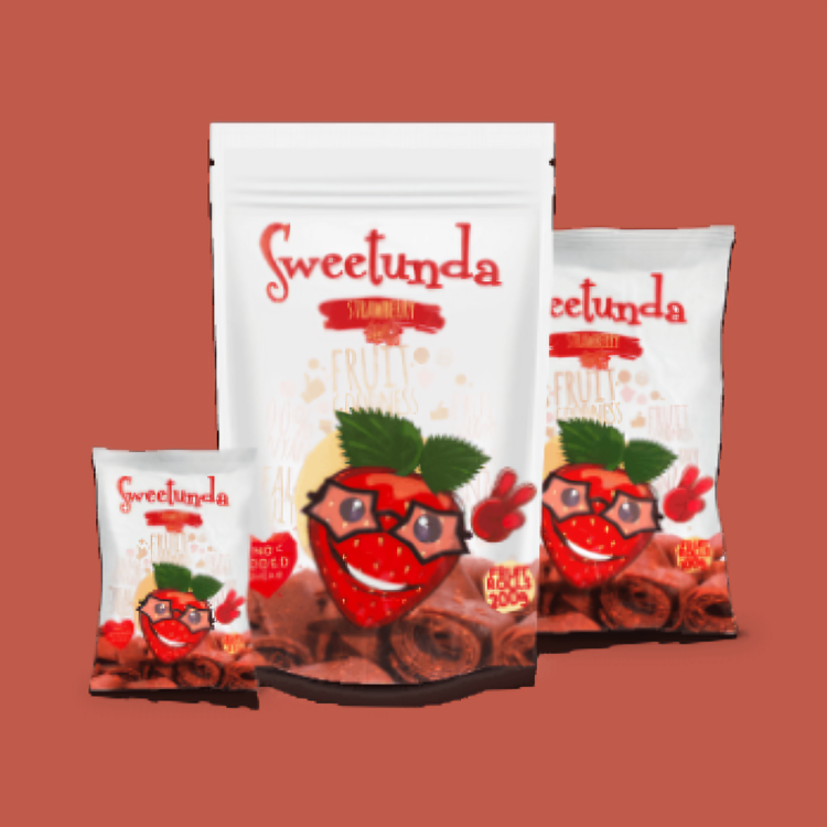 Strawberry Rolls (pack of 5)