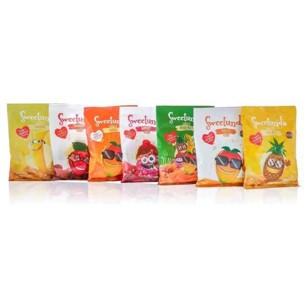Product of Kenya - Sweetunda Dried Pineapple Healthy Snack (Pack of 5)