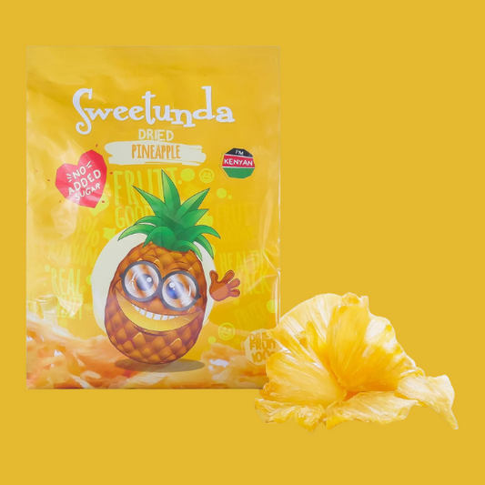 Product of Kenya - Sweetunda Dried Pineapple Healthy Snack (Pack of 5)